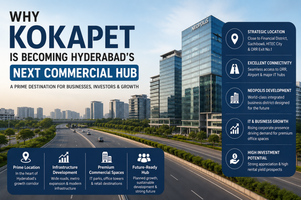 Commercial investment in Kokapet