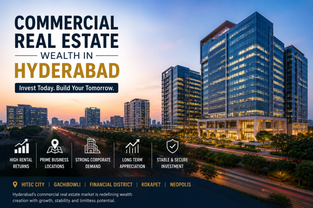 Commercial Real Estate Wealth in Hyderabad